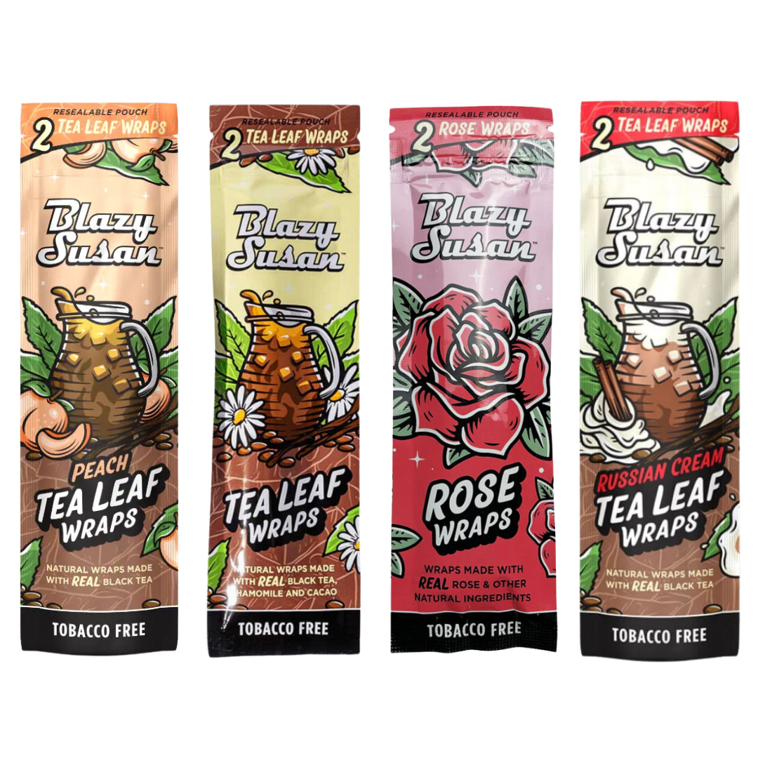 Blazy Susan Tea Leaf Wraps