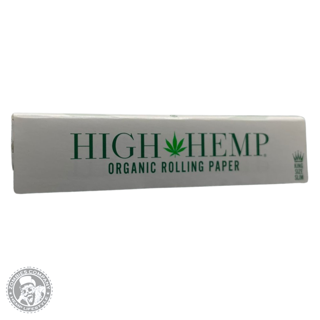 HIGH HEMP ORGANIC ROLLING PAPERS KING SIZE