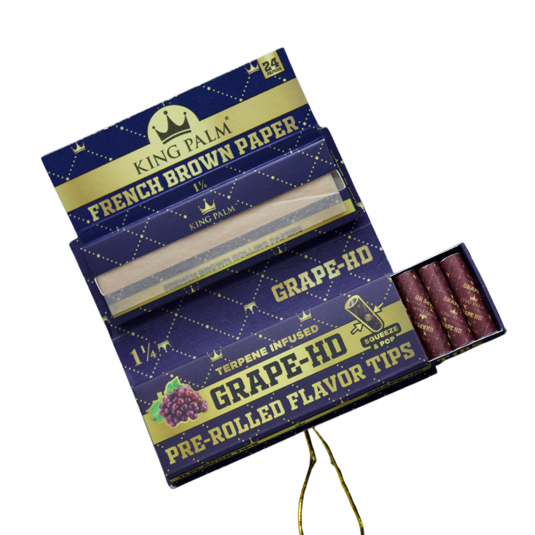 KING PALM GRAPE PAPERS + TIPS