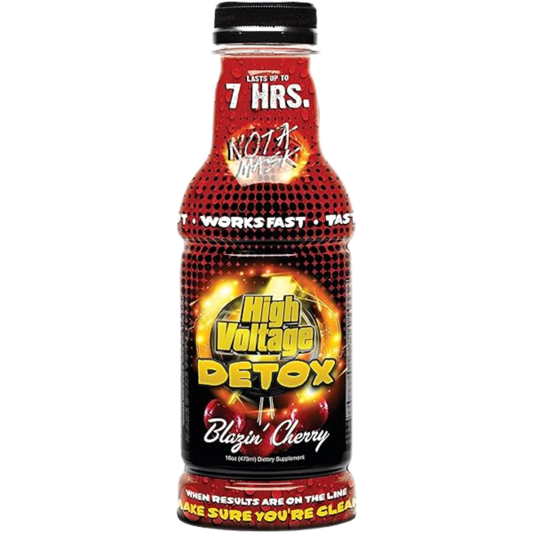 🍒 High Voltage Detox – Blazin’ Orange | Efecto Rápido, Hasta 7 Horas de Limpieza