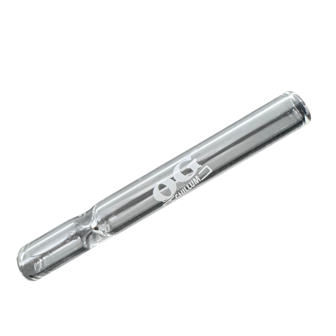 🌀 OG Chillum de Pyrex – Simplicidad con Estilo