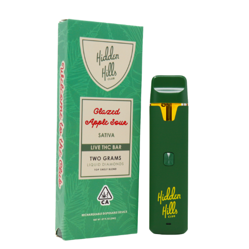 🍏 Hidden Hills Club – Glazed Apple Sour (Sativa)