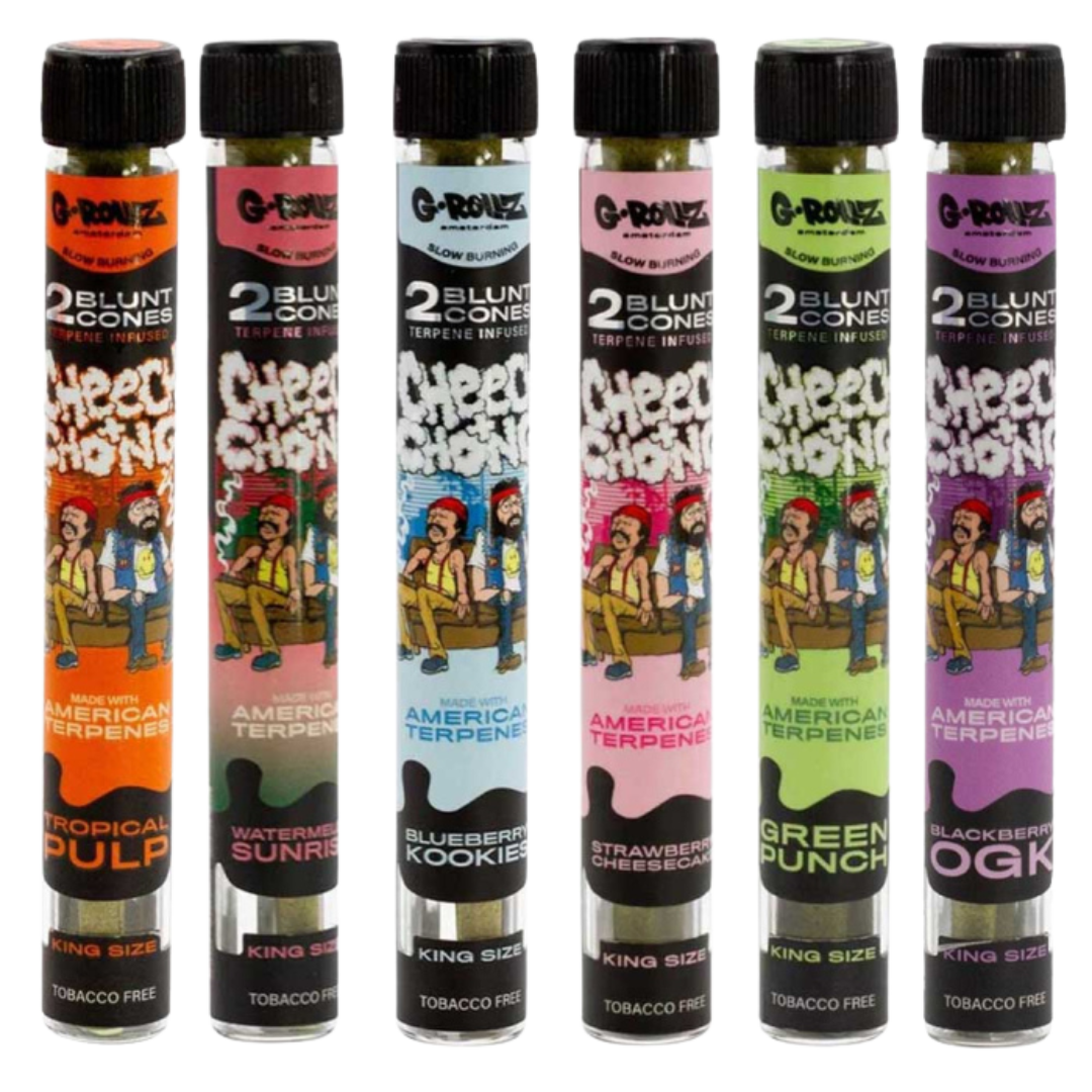 🌿 G-Rollz – 2 Cones Terpene Infused