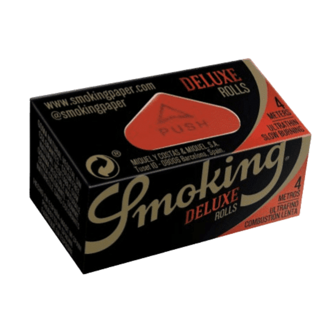 Rollos Deluxe Smoking Paper – Rola a tu estilo, sin límites 🌀🔥