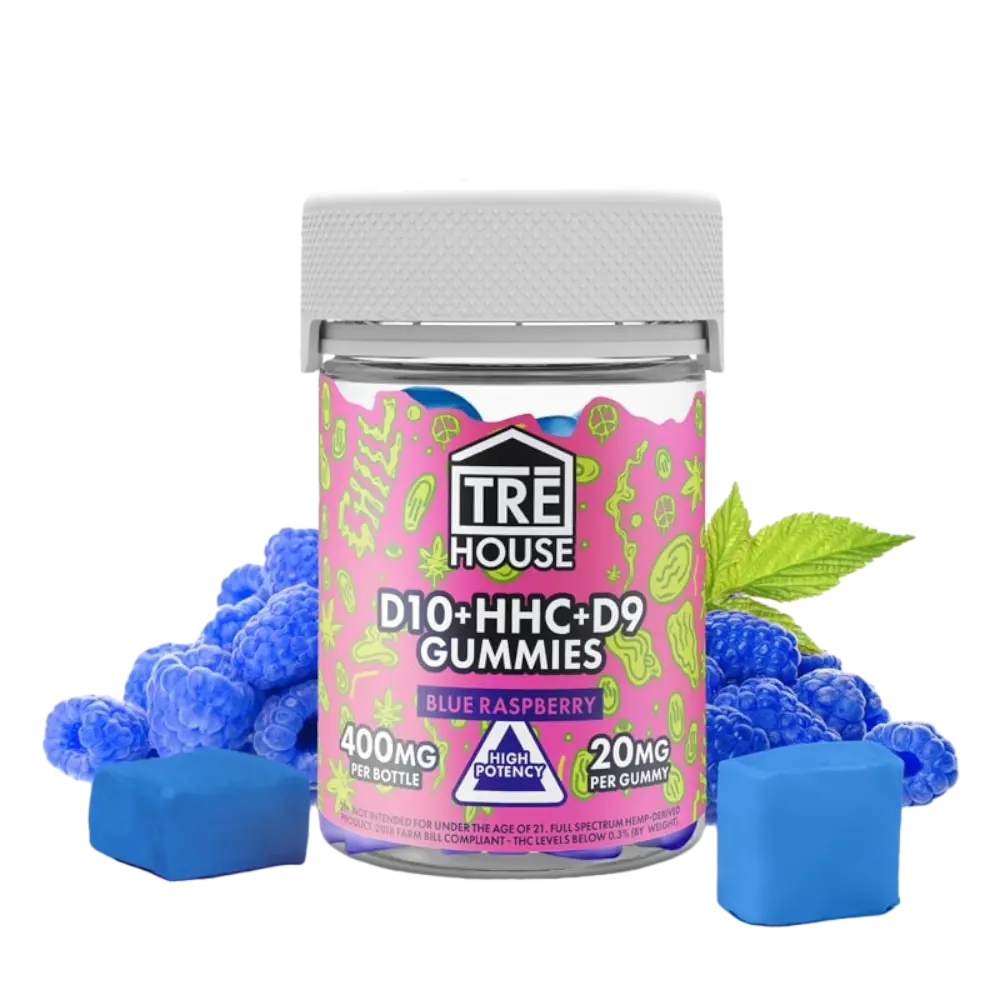💙 TREHOUSE Gummies – Blue Raspberry
