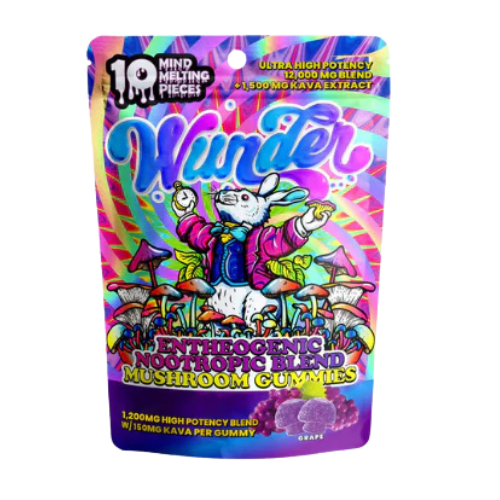 🍇 WUNDER Mushroom Gummies – Grape