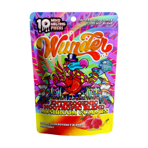 🍓🍌 WUNDER Mushroom Gummies – Strawnana
