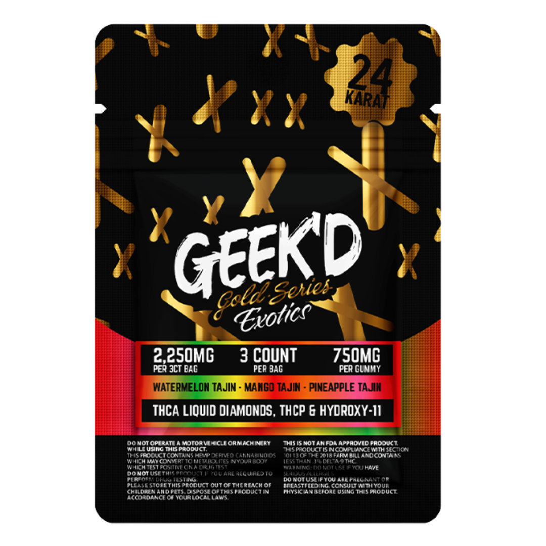 💎 GEEK’D Gold Series Exotics | 24 Karat 💎