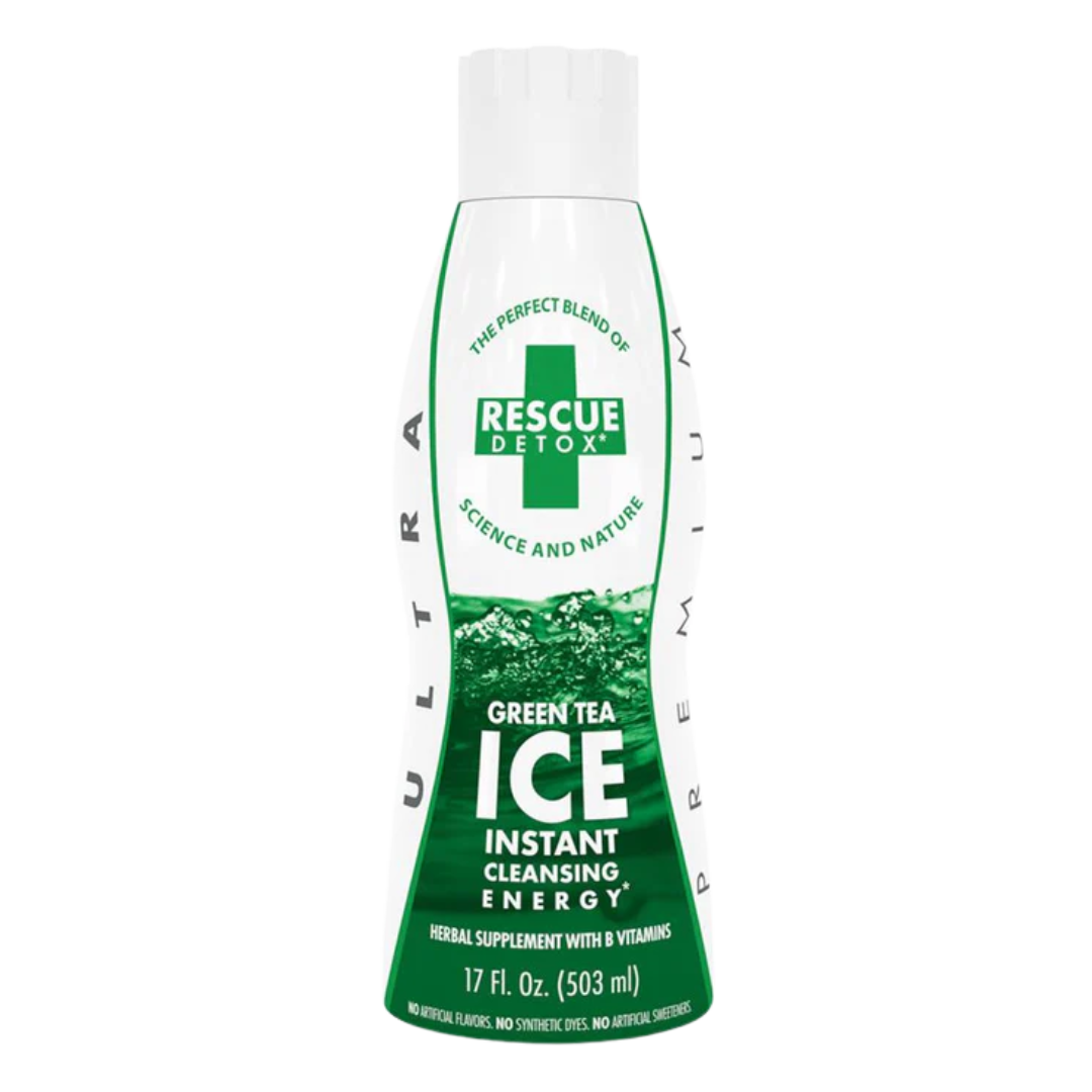 🧊 Rescue Detox ICE – Green Tea | 503ml 🍃