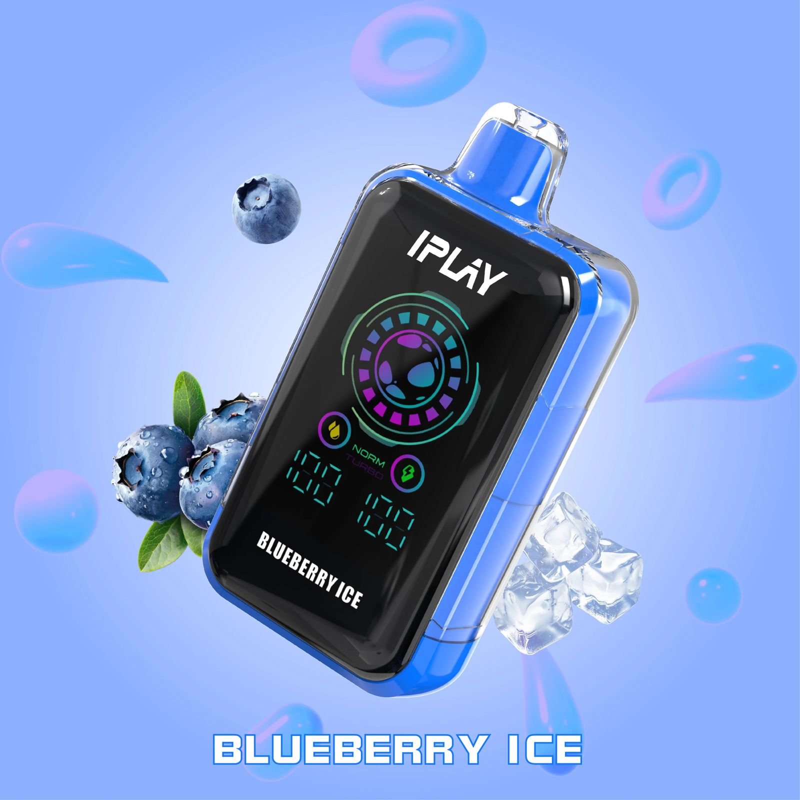 Iplay Burst Blueberry 45000 HITS