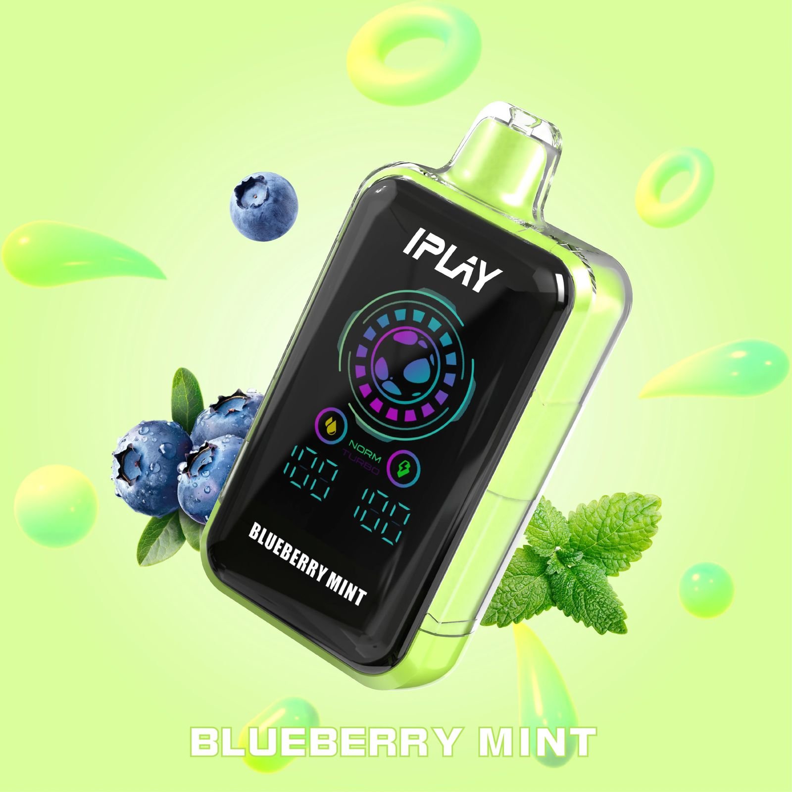 Iplay Burst Blueberry Mint 45000 HITS